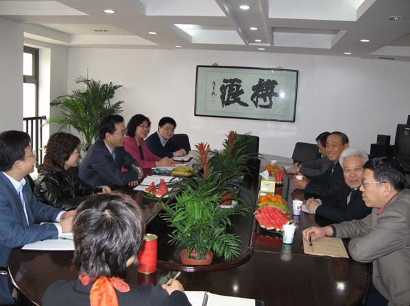 盧時徹會長到《中國信息界》、《中國會展》雜志社視察      